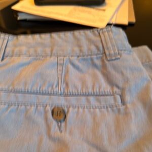 Light Blue Casual Shorts